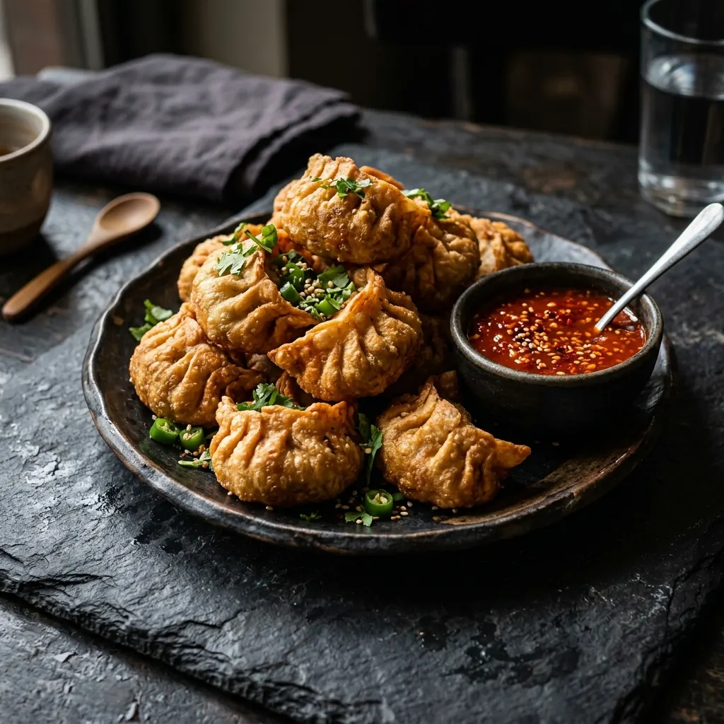 Crispy Fried Momos