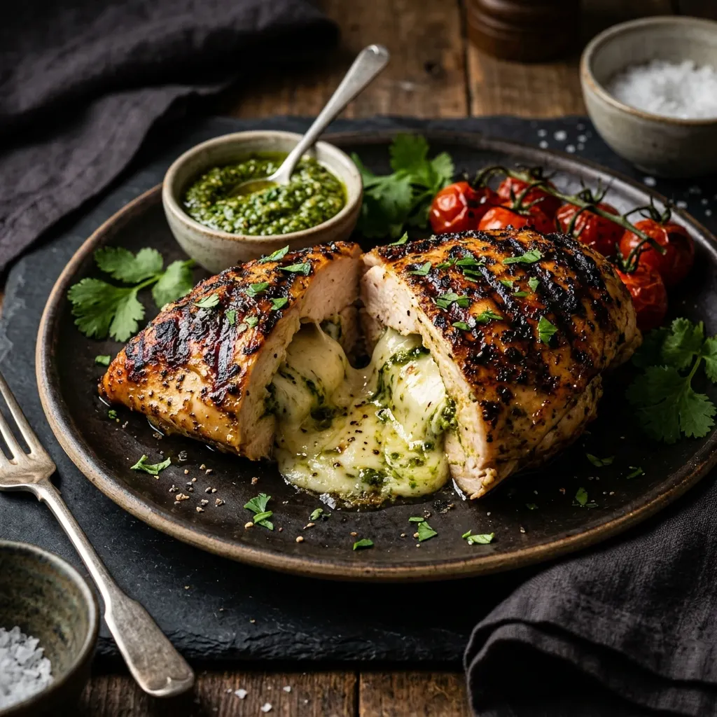 Stuffed Mozzarella Chicken