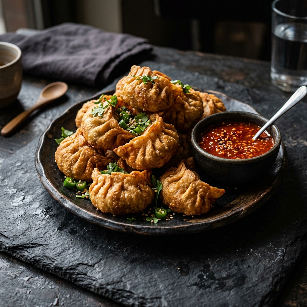 Crispy Fried Momos